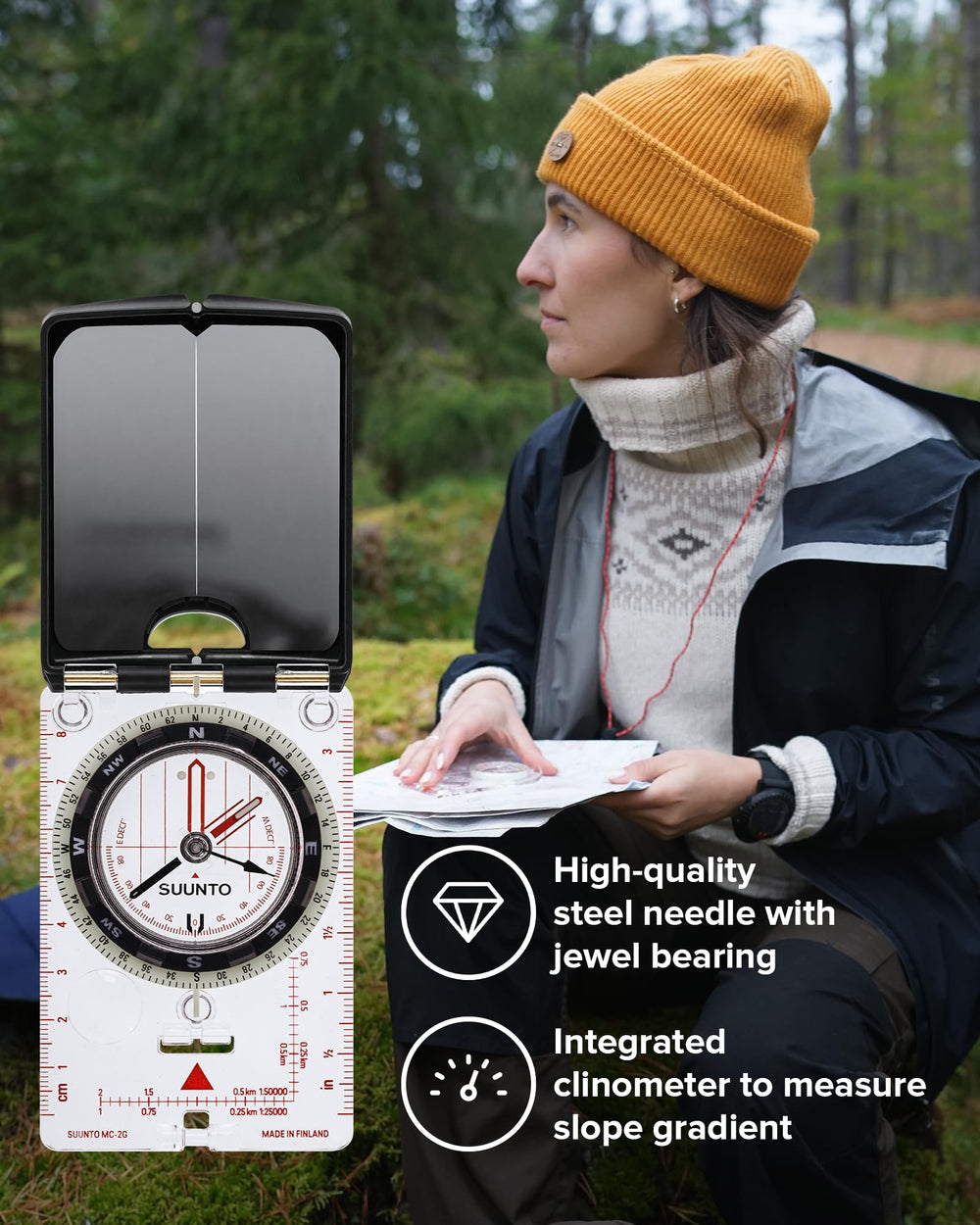 MC-2G Global Compass, White