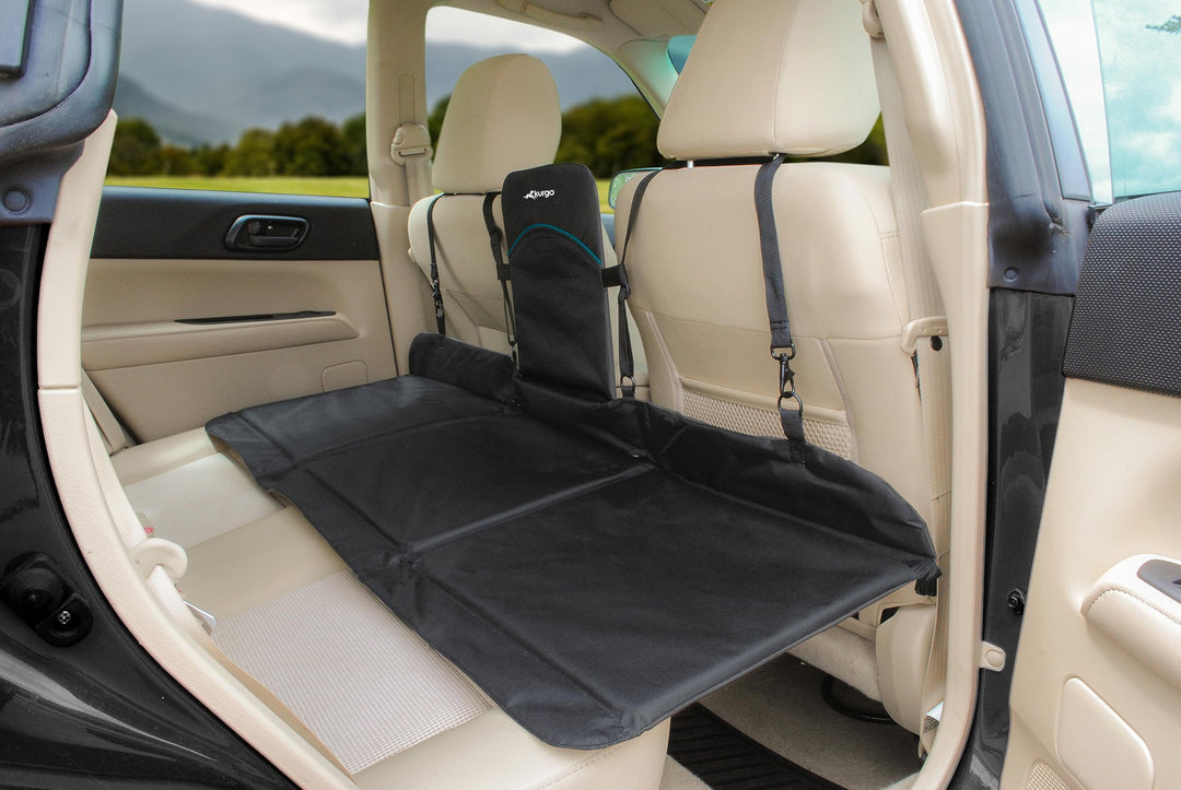 Rover Backseat Bridge Dog Car Extender, Seat Bridge for Dogs, Padded Pet Car Barrier, Reversible, Water Resistant, Universal Fit, Up to 75 lbs