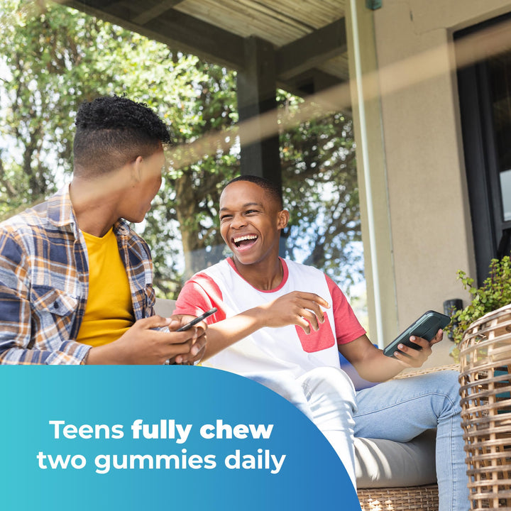 Teen for Him Multivitamin Gummies, Gummy Multivitamins with Vitamin A, C, D, E and Zinc for Immune Health Support, Physical Energy & More, 150 Count