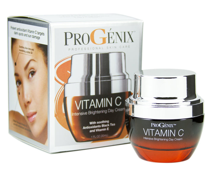 Vitamin C Intensive Brightening Day Cream For Dark Spots, Age Spots, And Uneven Skin Tone. 1Oz.