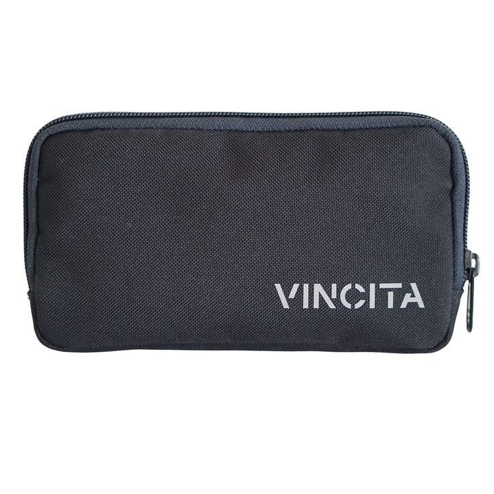 Essentials Case - Cycling Wallet Made from Tough 600D Polyester Water-Repellant Storage Pouch - Ideal Road Bike Cyclist to Store Spare Tubes, Tyre Levers, Keys, Cards and Phone