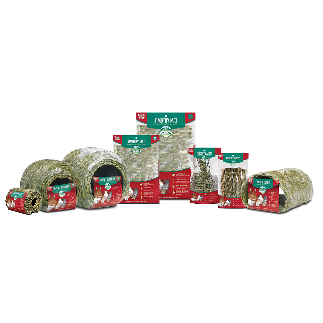 OXBOW PET PRODUCTS 448150 Timothy Club Tunnel for Pets