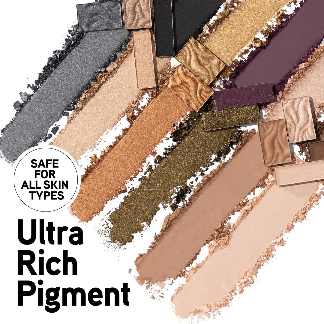 Murumuru Butter Eyeshadow Palette, Dermatologist Approved, Sultry Nights