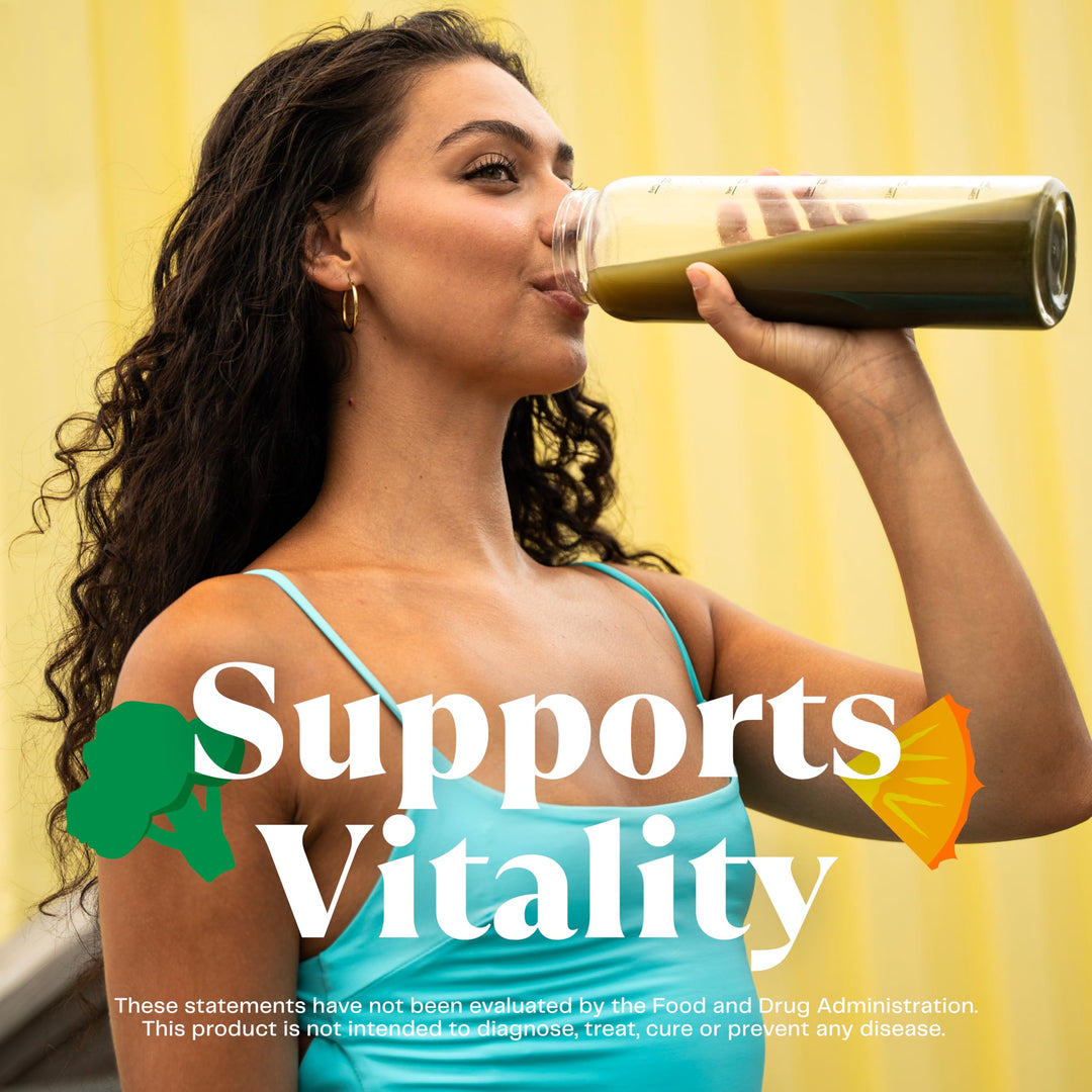 Greens Blend Superfood: Super Greens Powder with Spirulina, Alfalfa, Beet Root Powder, Digestive Enzymes, Prebiotics & Probiotics, Original, 100 Servings (Packaging May Vary)