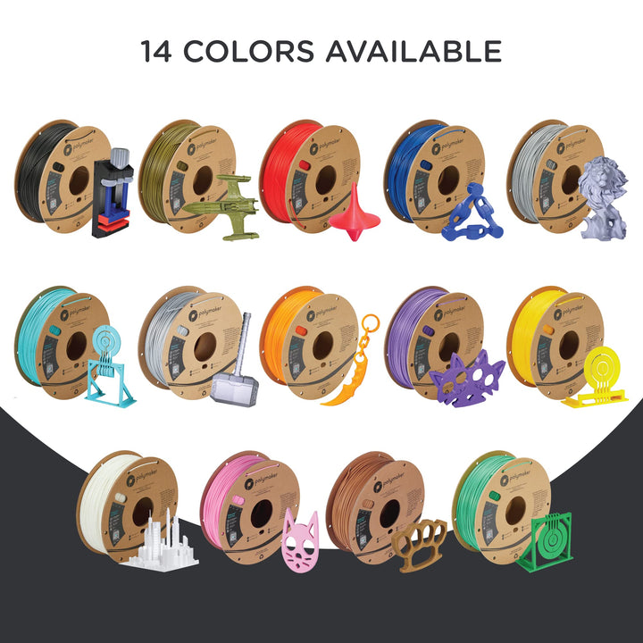 PLA PRO Filament 1.75mm Teal, Powerful PLA Filament 1.75mm 3D Printer Filament 1kg - PolyLite 1.75 PLA Filament PRO Tough & High Rigidity 3D Printing PLA Filament Turquoise