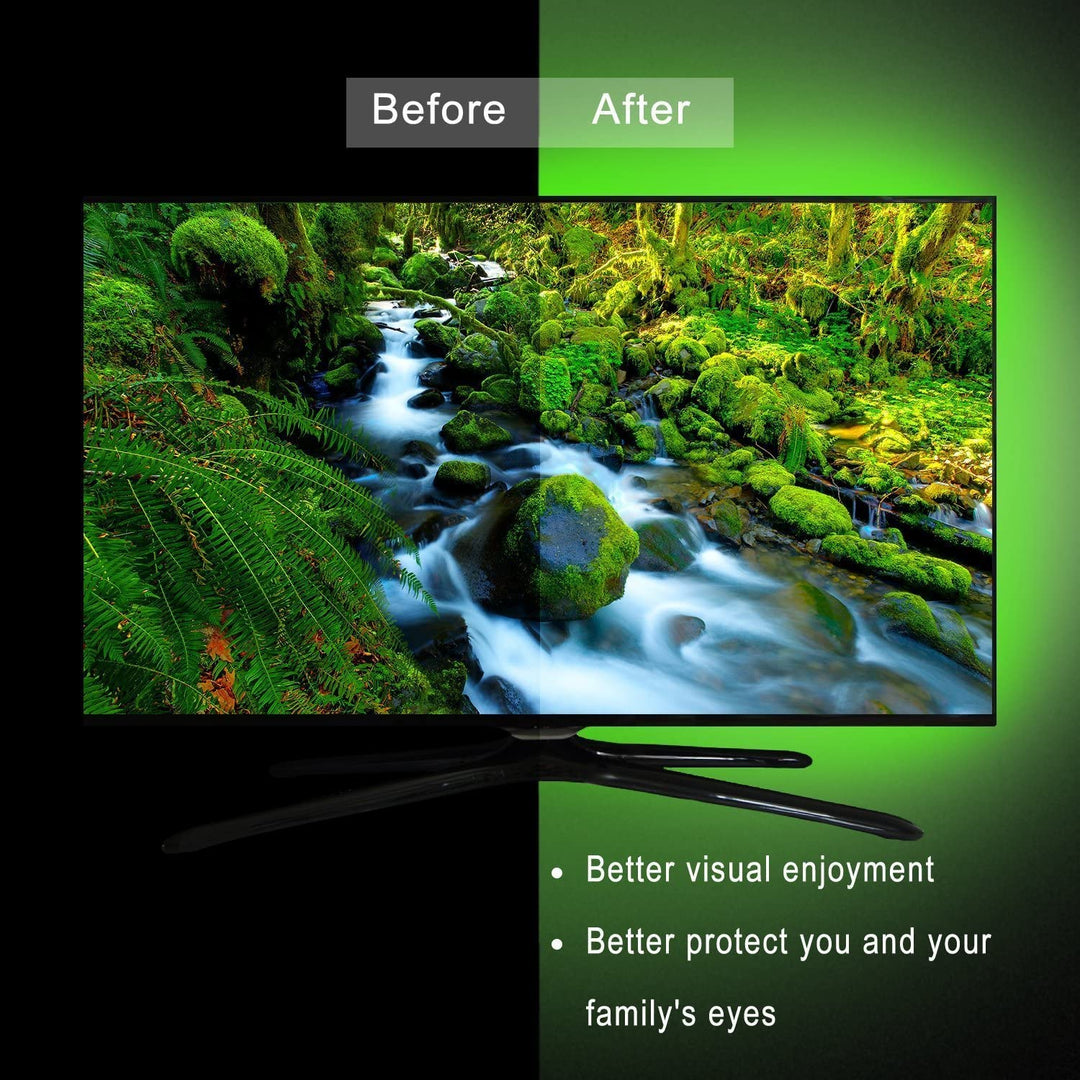 LED Light Strip 20ft with App and Remote, LED Backlight for TV 75-85inch