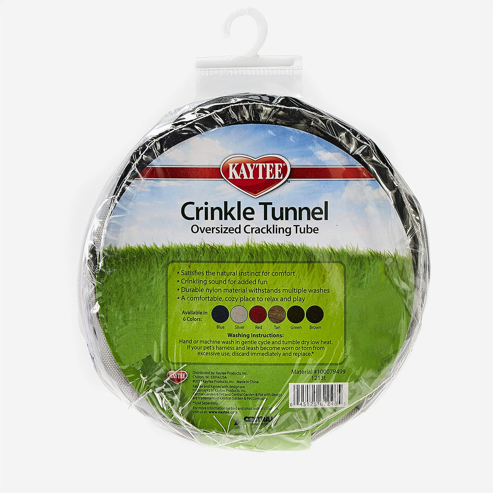 Crinkle Tunnel Oversized Crackling Tube For Pet Guinea Pigs, Ferrets, Rats, and Chinchillas