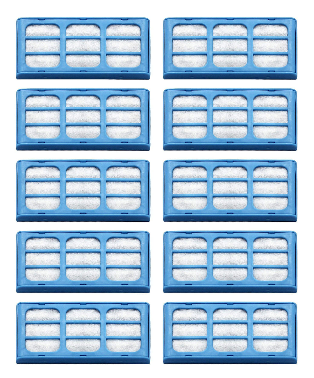 Replacement Water Filter Cartridges for Cat Mate & Dog Mate Fountains, Pack of 10
