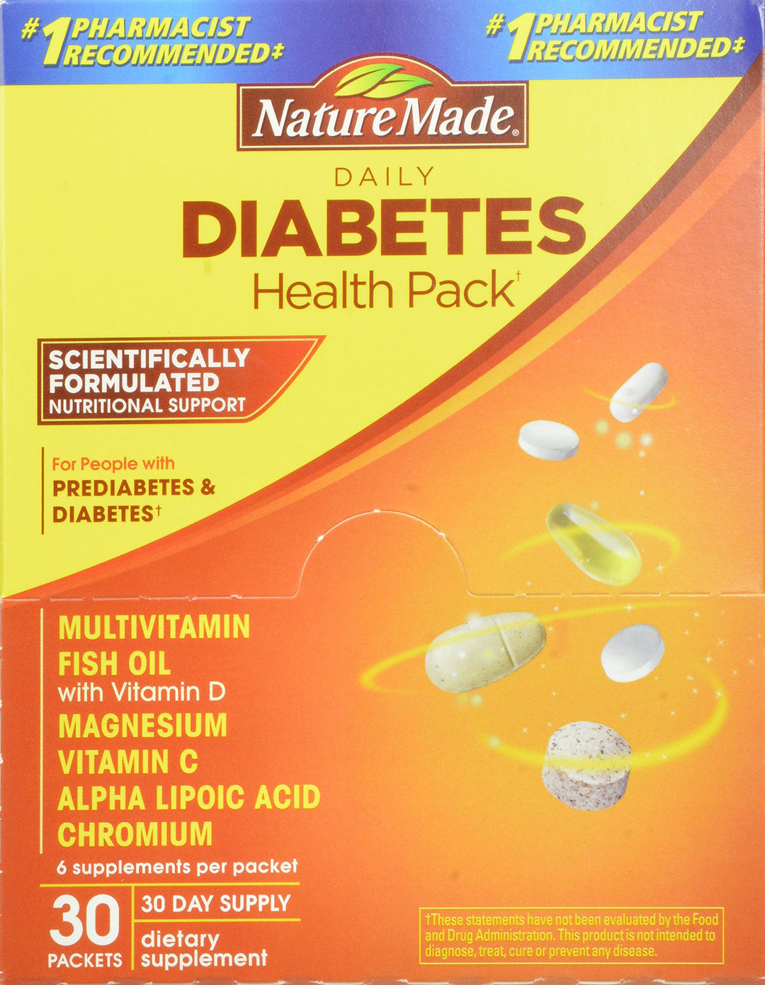 Diabetes Health Pack, 30-Count