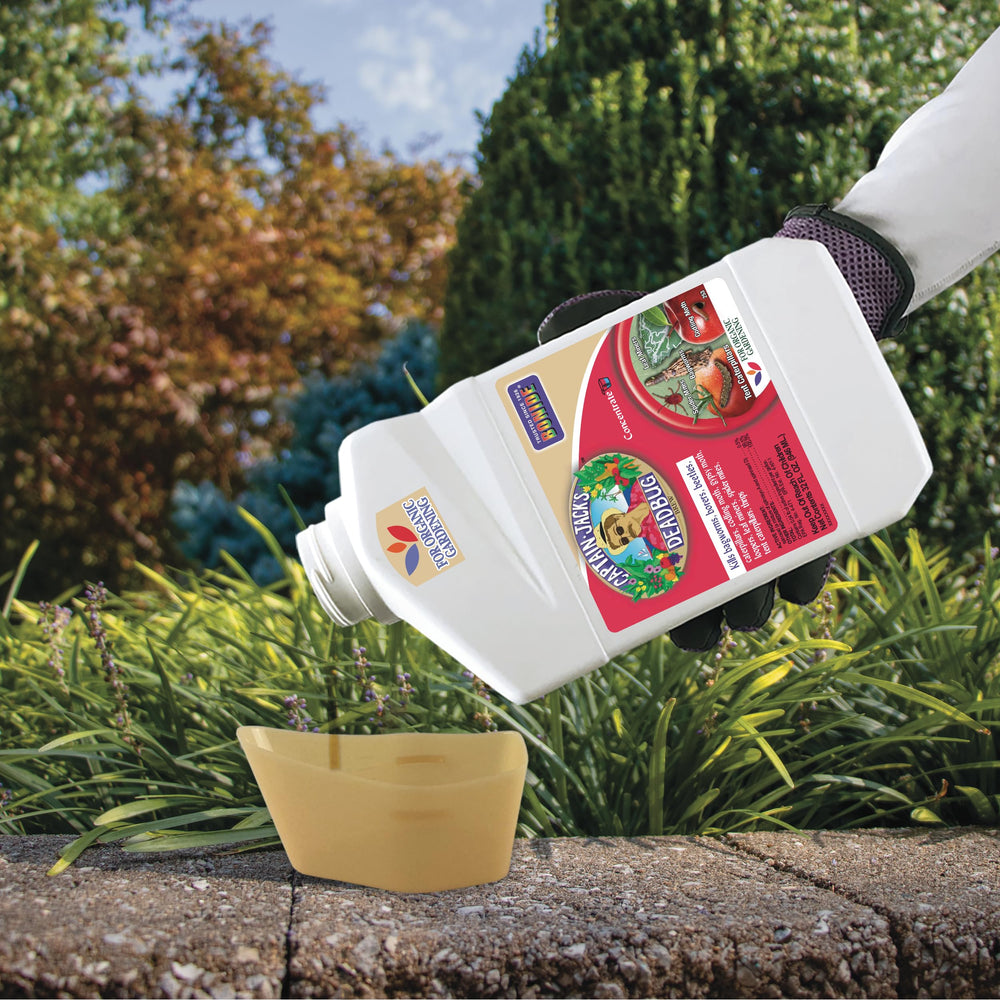 Captain Jack's Deadbug Brew, 32 oz Concentrate Outdoor Insecticide and Mite Killer for Organic Gardening