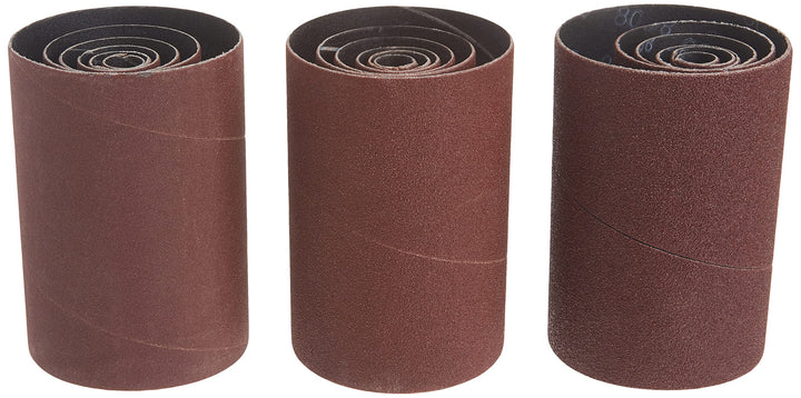 6510SPC Assorted Grits Spindle Sanding Sleeves (18 Pack)