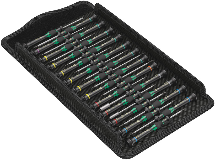 - 5134000001 Kraftform Micro Precision Big Pack 1 Screwdriver Set for Electronic Applications, 25 Pieces