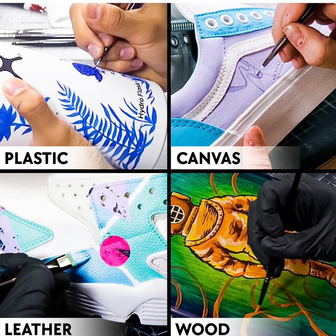 Acrylic Leather Paint Starter Kit