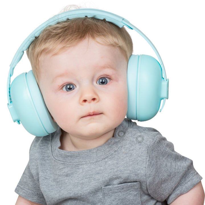 Baby Earmuffs, Best Toddler & Infant Hearing Protection Ages 0-2+ Ear Protection for Babies (Blue)