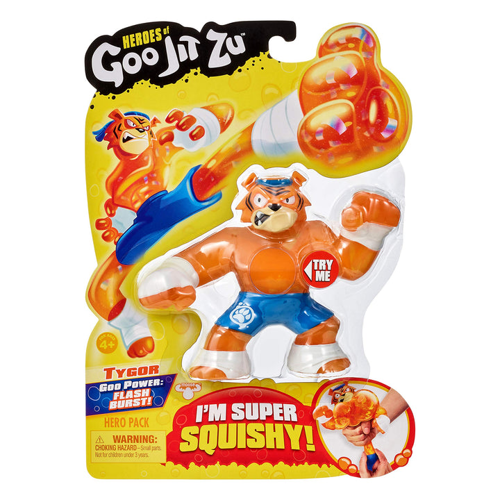 - Single Squishy Tiger Action Figure, Tygor