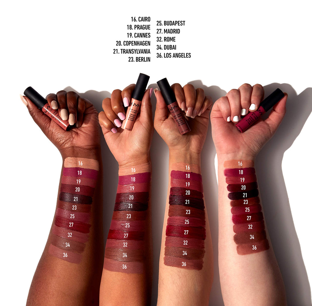 PROFESSIONAL MAKEUP Soft Matte Lip Cream, Lightweight Liquid Lipstick - Transylvania (Matte Deep Violet)