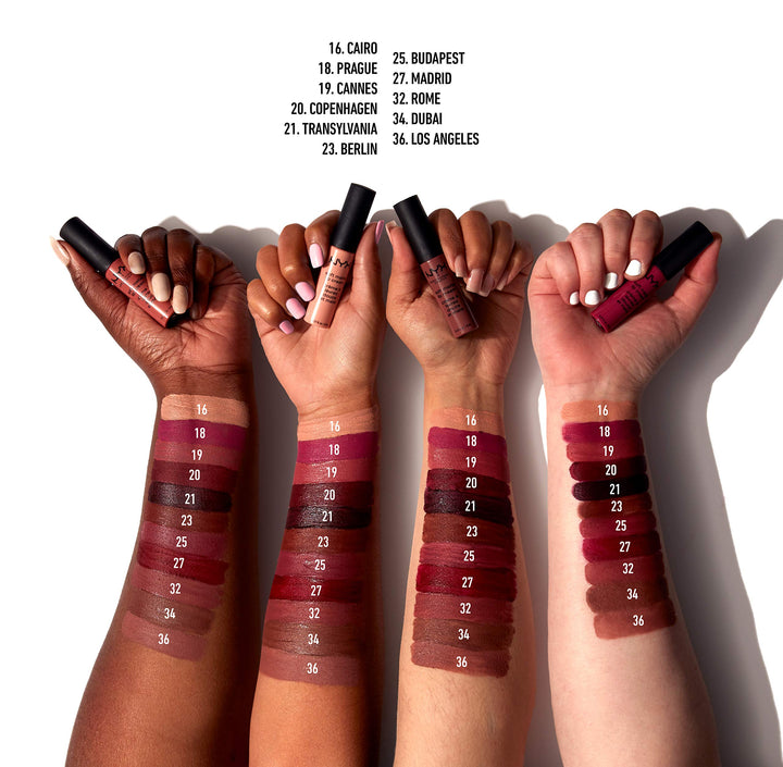 PROFESSIONAL MAKEUP Soft Matte Lip Cream, Lightweight Liquid Lipstick - Transylvania (Matte Deep Violet)