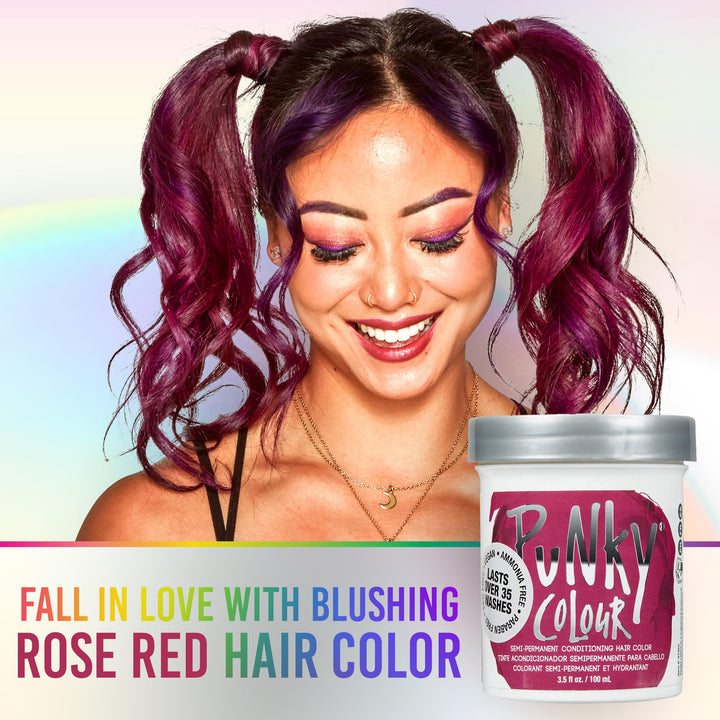 Rose Red Semi Permanent Conditioning Hair Color, 3.5oz