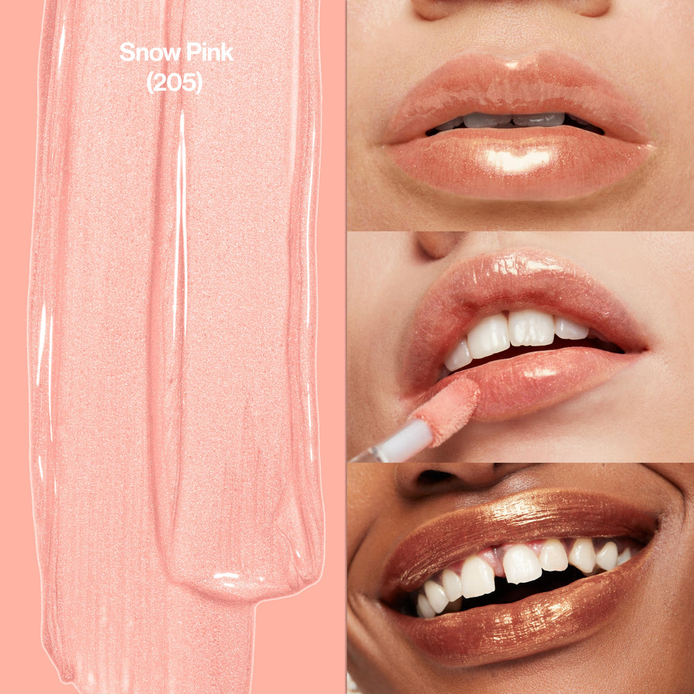 Super Lustrous Glossy Finish Lip Gloss (Snow Pink)
