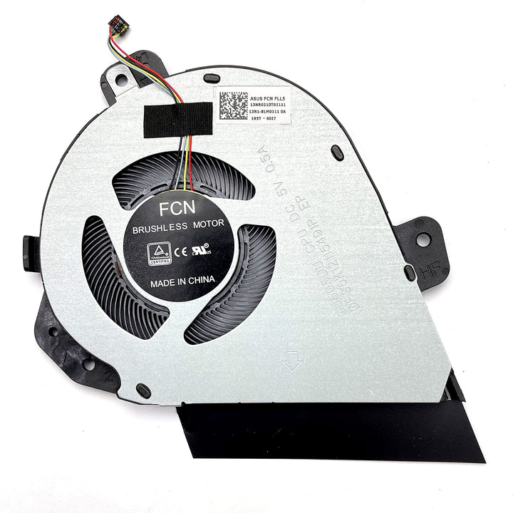 New Genuine CPU+GPU Cooling Fan Replacement for Asus ROG Zephyrus G15 GA502 GA502II GA502IU GA502IV, GA502D GA502DU, P/N: 13NR0210AM901,13NR0210T01111, 5V Fan