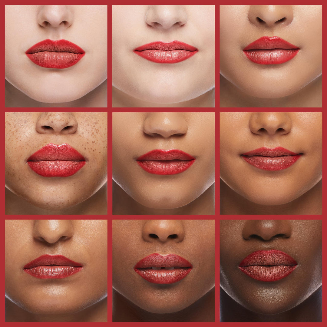 Lip Liner Pencil, Wooden, Firm yet Smooth, Contour and Line with Ease, Perfectly Outlined Lips, Comfortable, Hydrating, Moisturizing, Rich Pigmented Color, Long Lasting, Rockin Red
