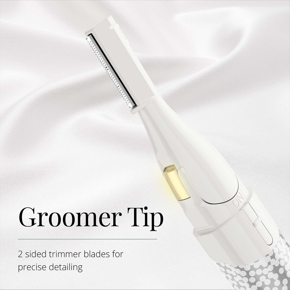 Smooth & Silky Facial Pen Trimmer, Women's Detail Trimmer, MPT3800SSH Color: White