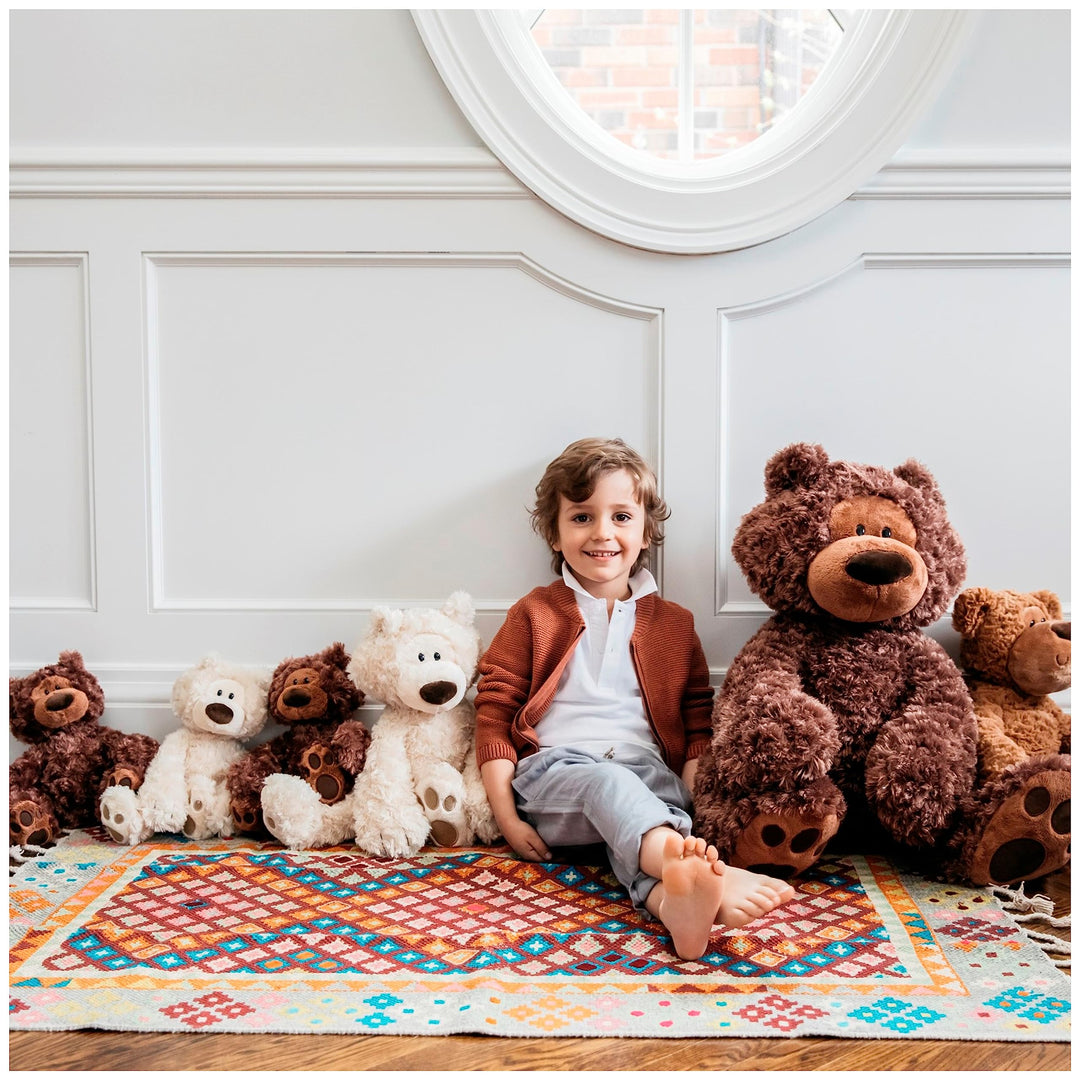 Philbin Classic Teddy Bear, Premium Stuffed Animal for Ages 1 and Up, Beige, 12”