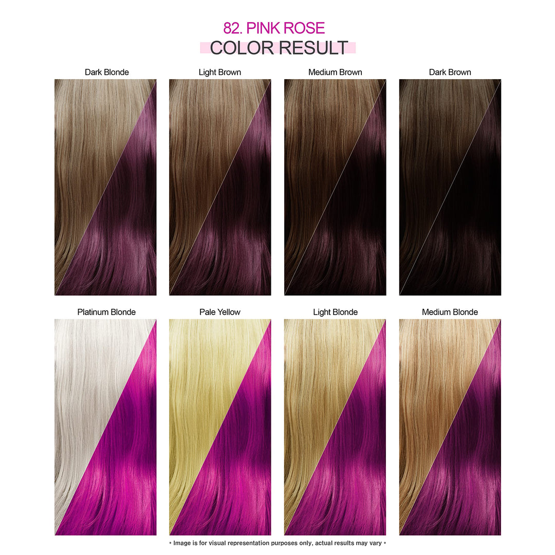 Creative Image Hair Color Pink Rose AD