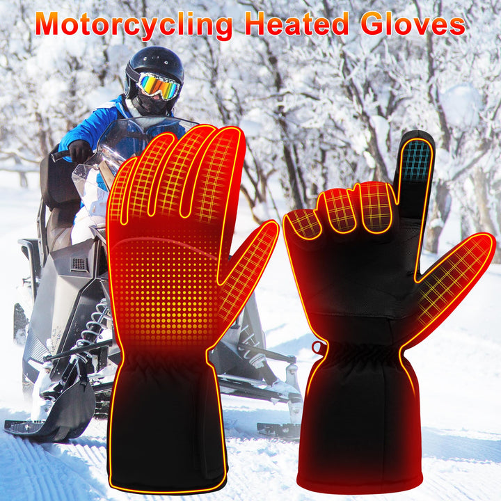 Heated Gloves for Men Women, Electric Battery Heating Gloves for Hunting Camping Motorcycle Driving Skiing Working Gardening