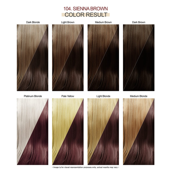 Creative Image Hair Color #104 Sienna Brown AD