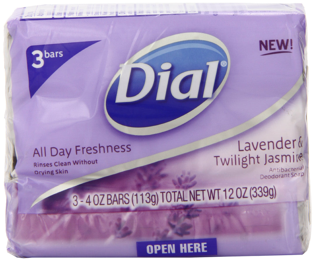 Antibacterial Deodorant Soap Lavender & Twilight Jasmine - 3 CT