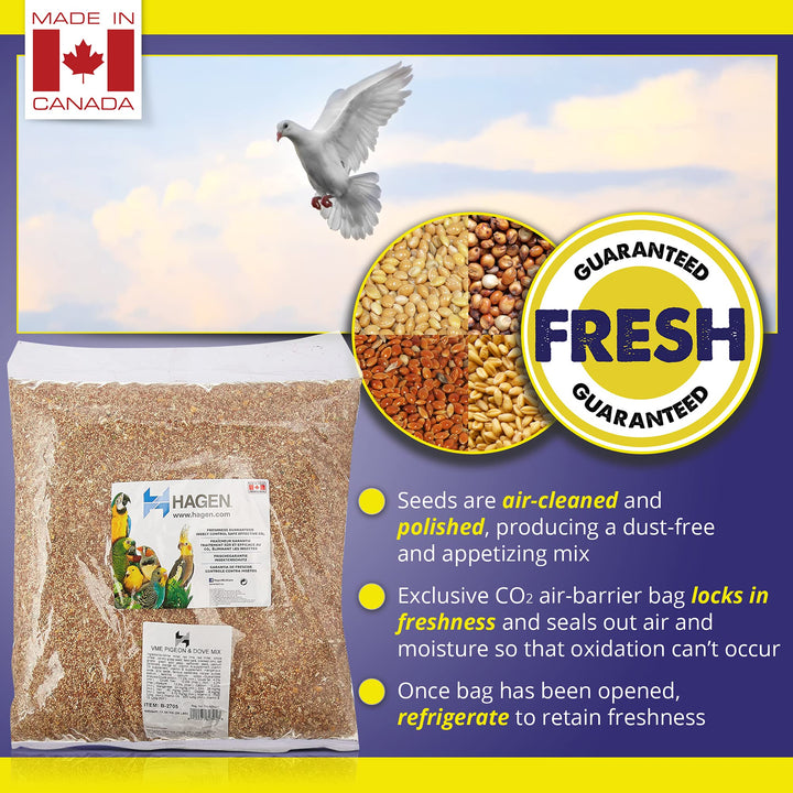 Pigeon & Dove Seed, Nutritionally Complete Bird Food 25 Pound (Pack of 1)