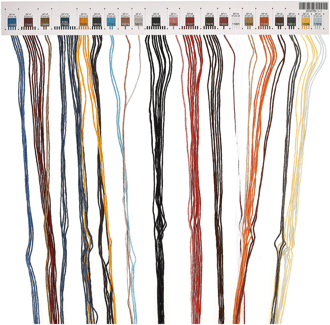 'Tiger Chilling Out' Counted Cross Stitch Kit, 18 Count Black Aida, 9 x 14