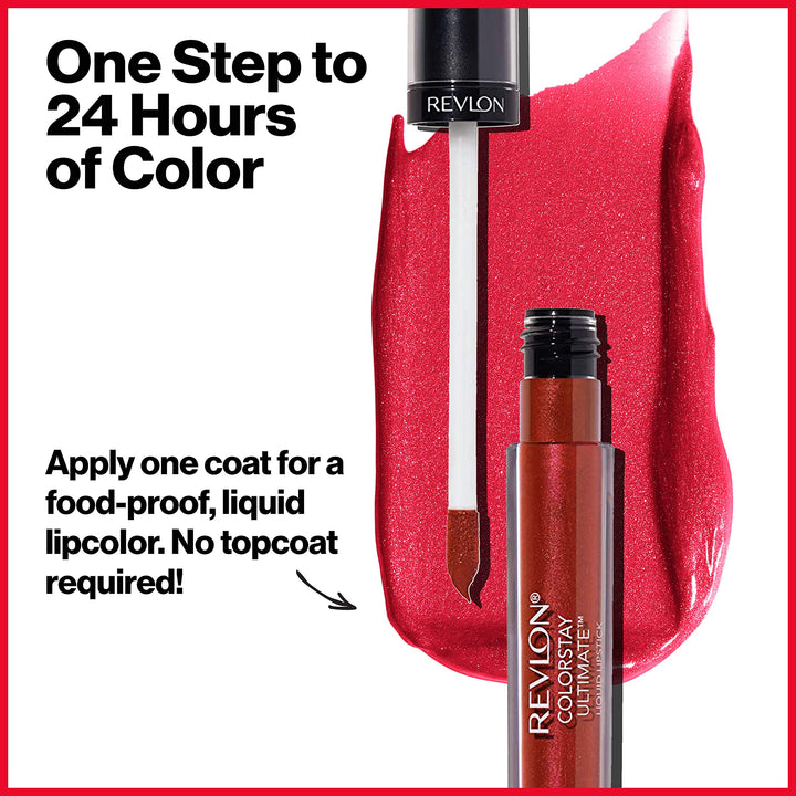 Colorstay Satin Finish Ultimate Liquid Lipstick (Stellar Sunrise, 0.1 Ounce)