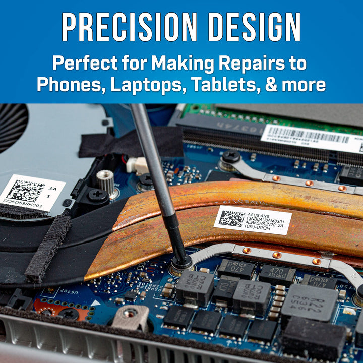 Jonard Tools SDKP-2 Phillips #00 & Cabinet Slotted Precision Screwdriver Set