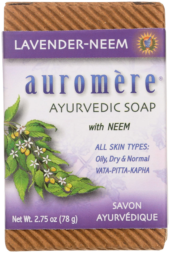 Ayurvedic Bar Soap Lavender-Neem 2.75 Oz