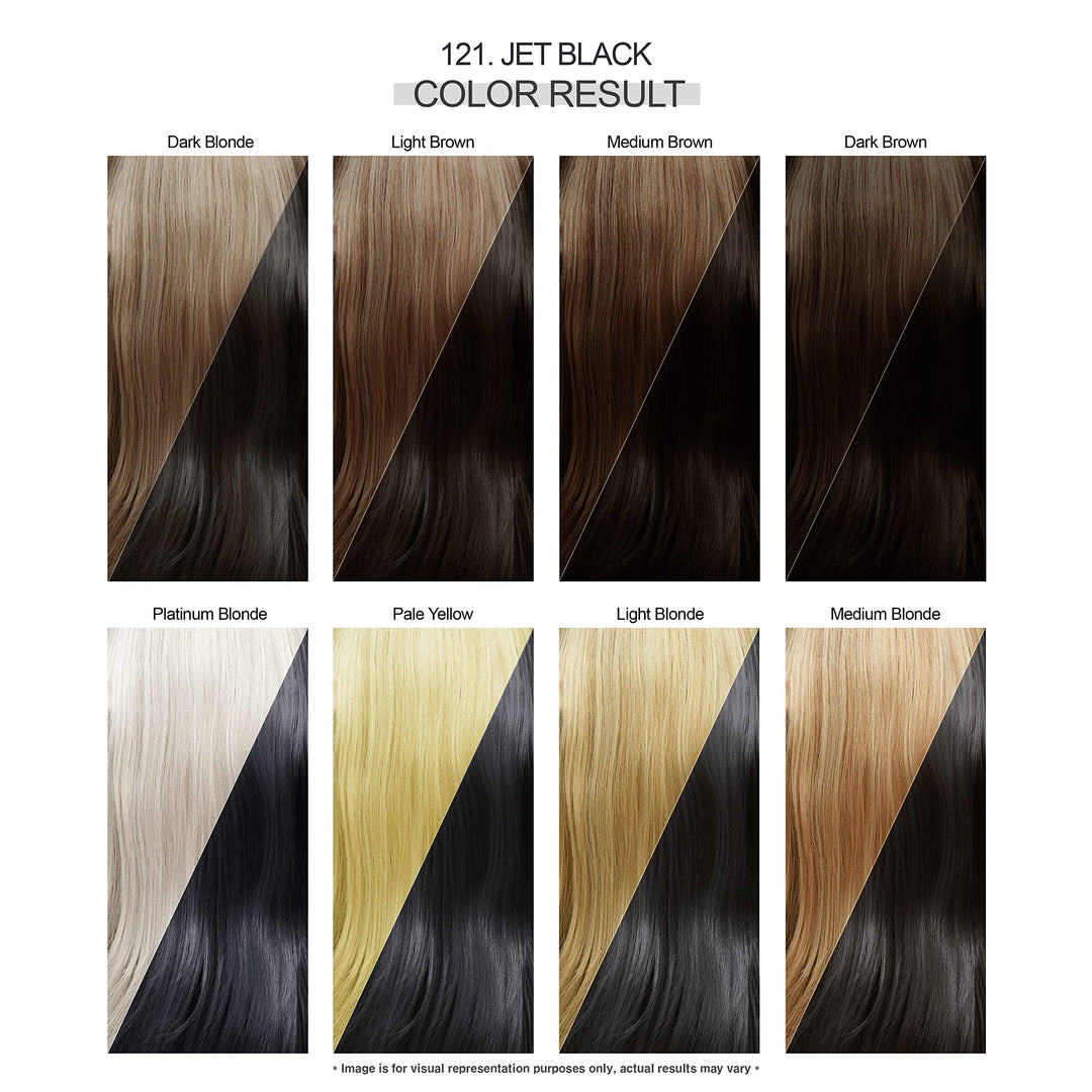 Shining Semi Permanent Hair Colour, 121 Jet Black