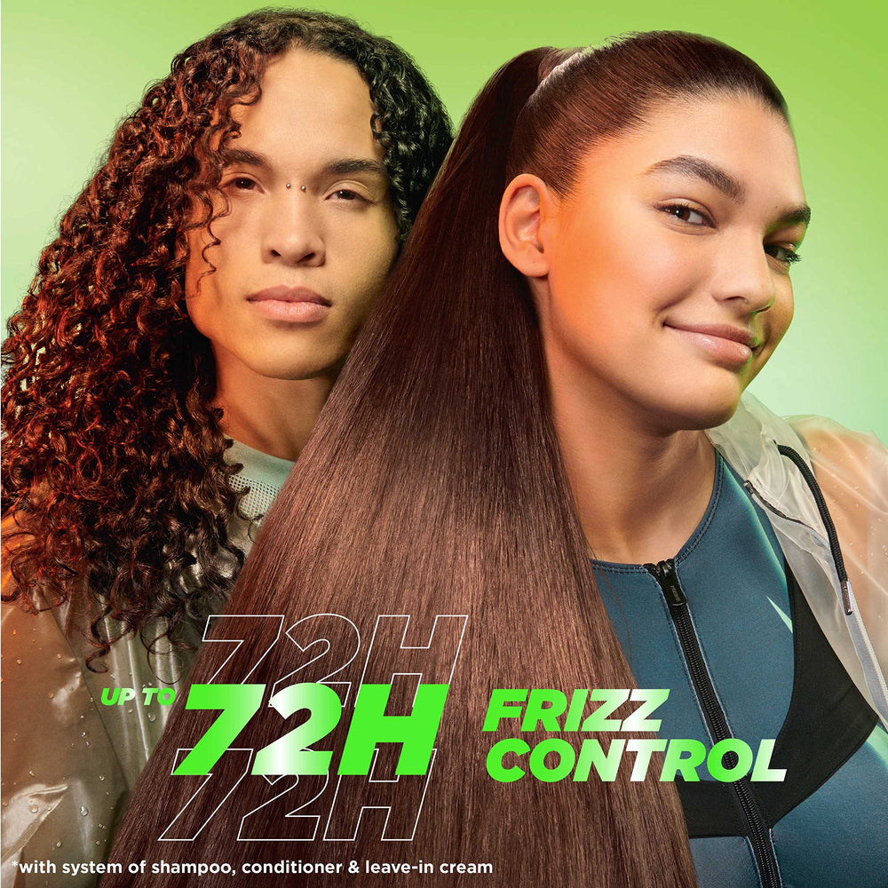 Fructis Sleek and Shine Anti-Frizz Serum for Frizzy, Dry, Unmanageable Hair, 5.1 Ounce (3 Count)