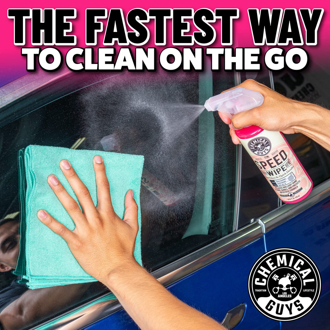 WAC_202_16 Speed Wipe Quick Detailer, Safe for Cars, Trucks, SUVs, Motorcycles, RVs & More, 16 fl oz, Cherry Scent