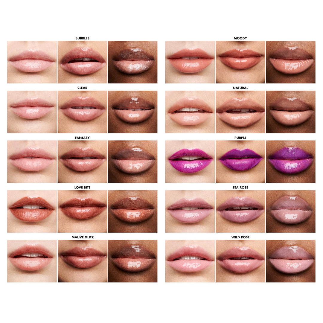 Lip Lacquer, Moisturizing, Shiny, Non-Sticky, Long Lasting, Provides Maximum Color, Glides On, Bubbles, 0.08 Fl Oz