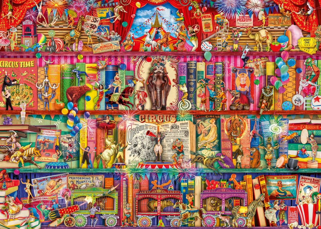 The Greatest Show on Earth | Premium 1000-Piece Puzzle for Adults | Unique Piece Design | Softclick Technology for Perfect Fit | Forest Stewardship Council Certified
