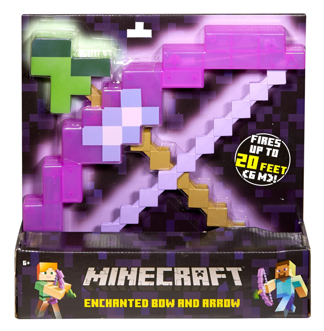 Minecraft Enchanted Bow and Arrow with Potion-Tip