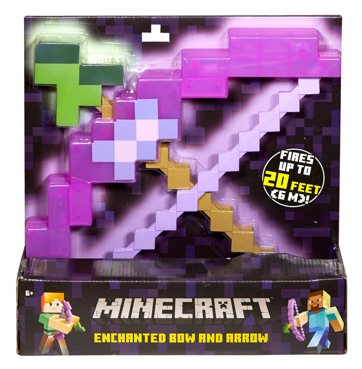 Minecraft Enchanted Bow and Arrow with Potion-Tip
