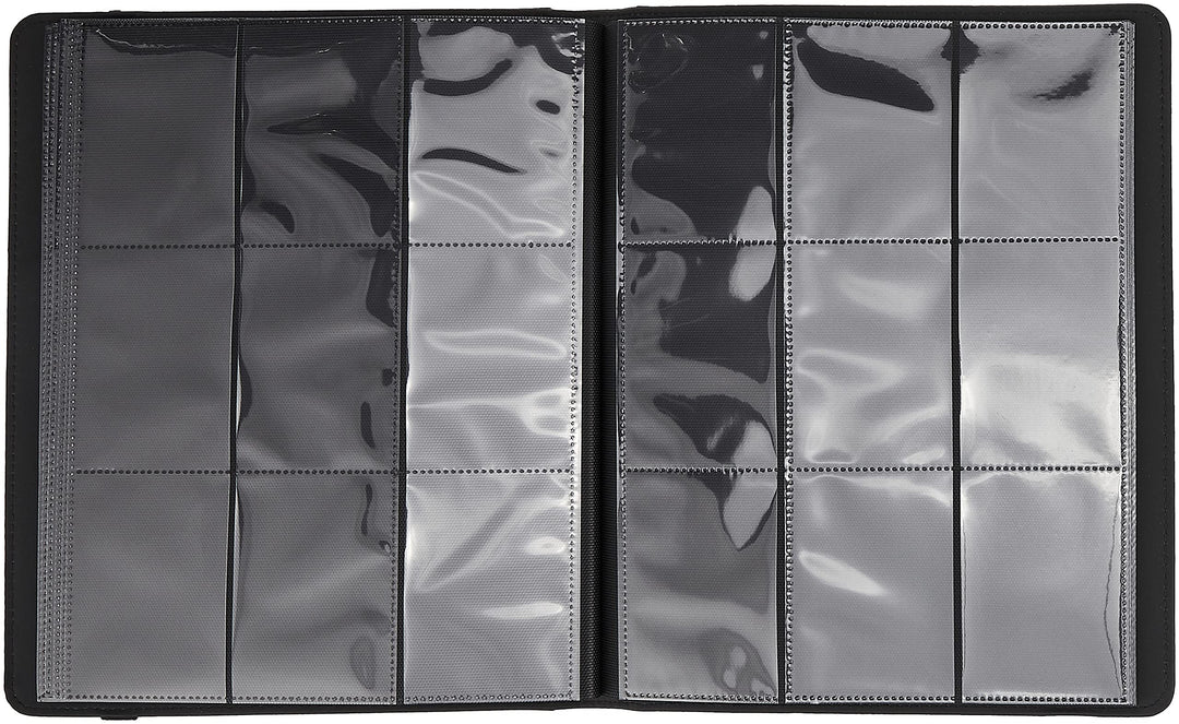 Premium PRO-BINDER 9-Pocket Cards, Black (Design may vary)