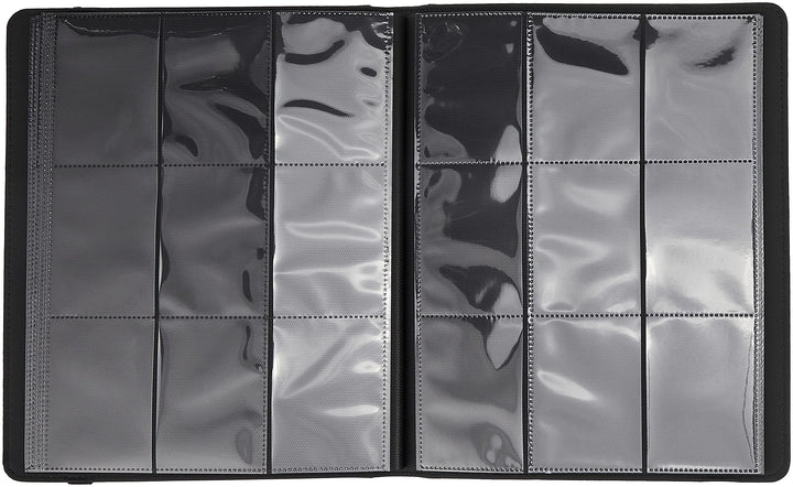 Premium PRO-BINDER 9-Pocket Cards, Black (Design may vary)