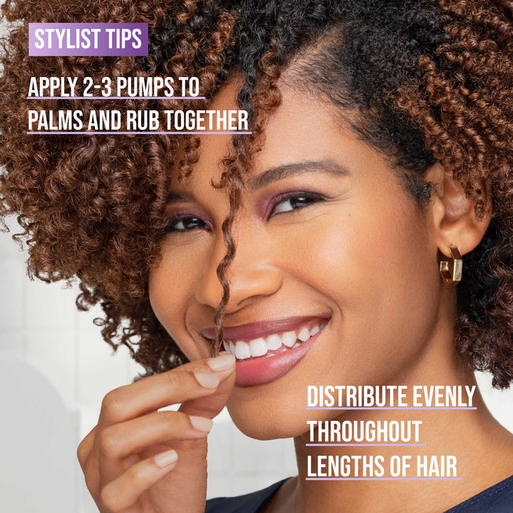 , Hair Oil Treatment, Sulfate Free, Intense Hydrating, Pro-V Gold Series, for Natural and Curly Textured Hair, 3.2 fl oz