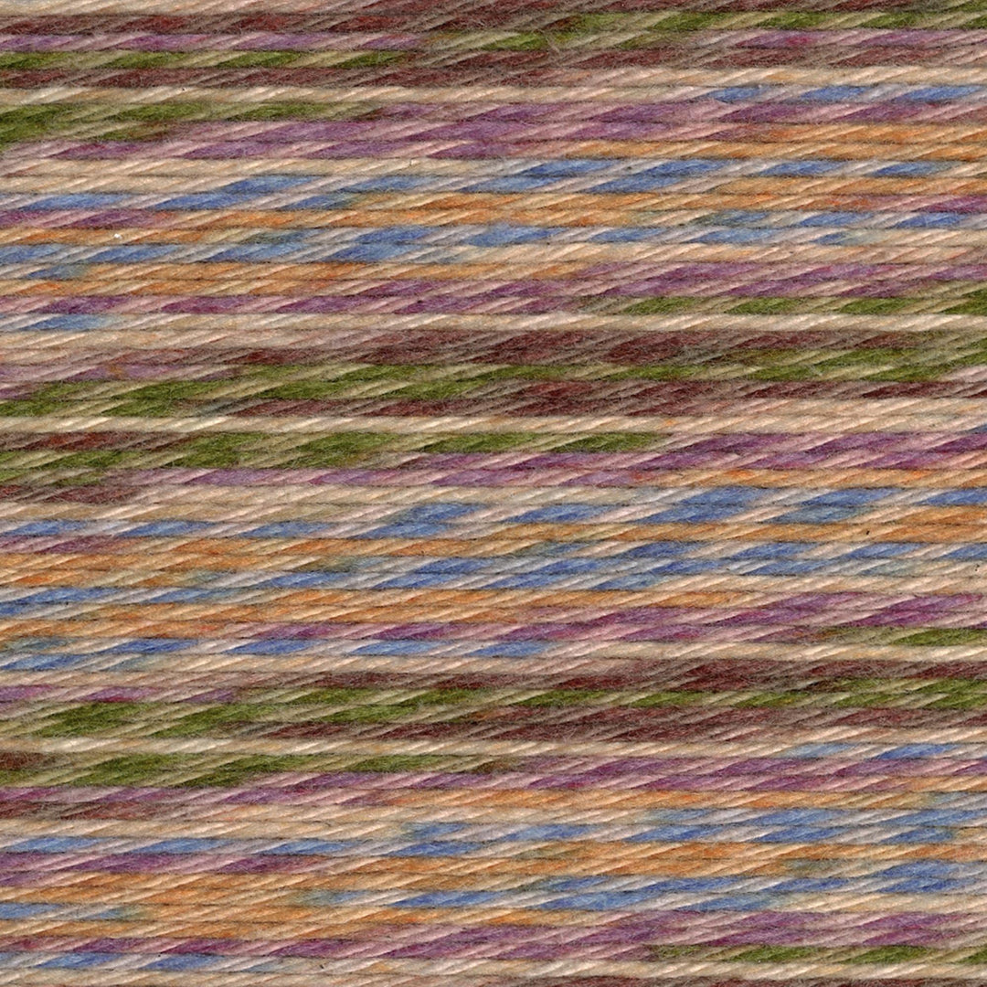 (1 Skein) Comfy Cotton Blend Yarn, Stained Glass