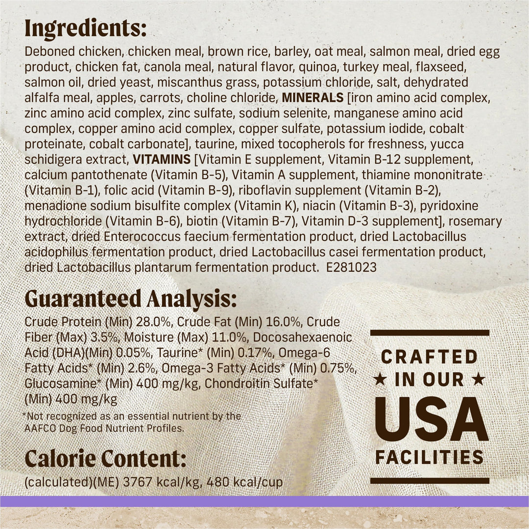 Healthy Grains Premium Dry Dog Food, Wholesome And Natural Kibble For Healthy Digestion, Puppy Recipe - 12.0 lb. Bag