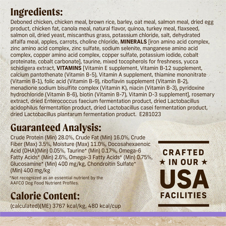Healthy Grains Premium Dry Dog Food, Wholesome And Natural Kibble For Healthy Digestion, Puppy Recipe - 12.0 lb. Bag