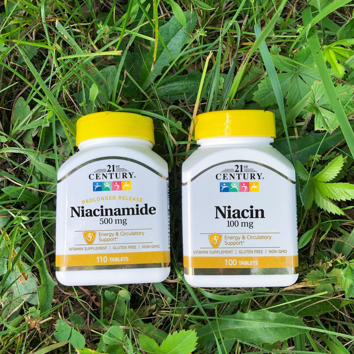 Niacinamide 500 mg Prolonged Release Tablets, 110 Count